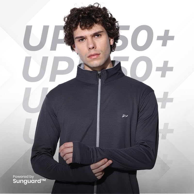 TYGA Sunscreen Jacket - Blue UV Protection - Image 5