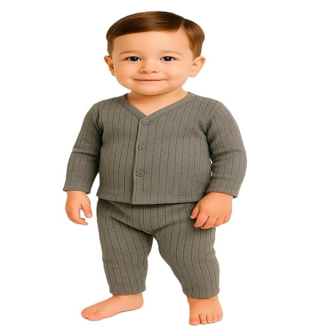 AADI ZINESVAR Unisex Thermal Wear Set - Multicolour - Image 4