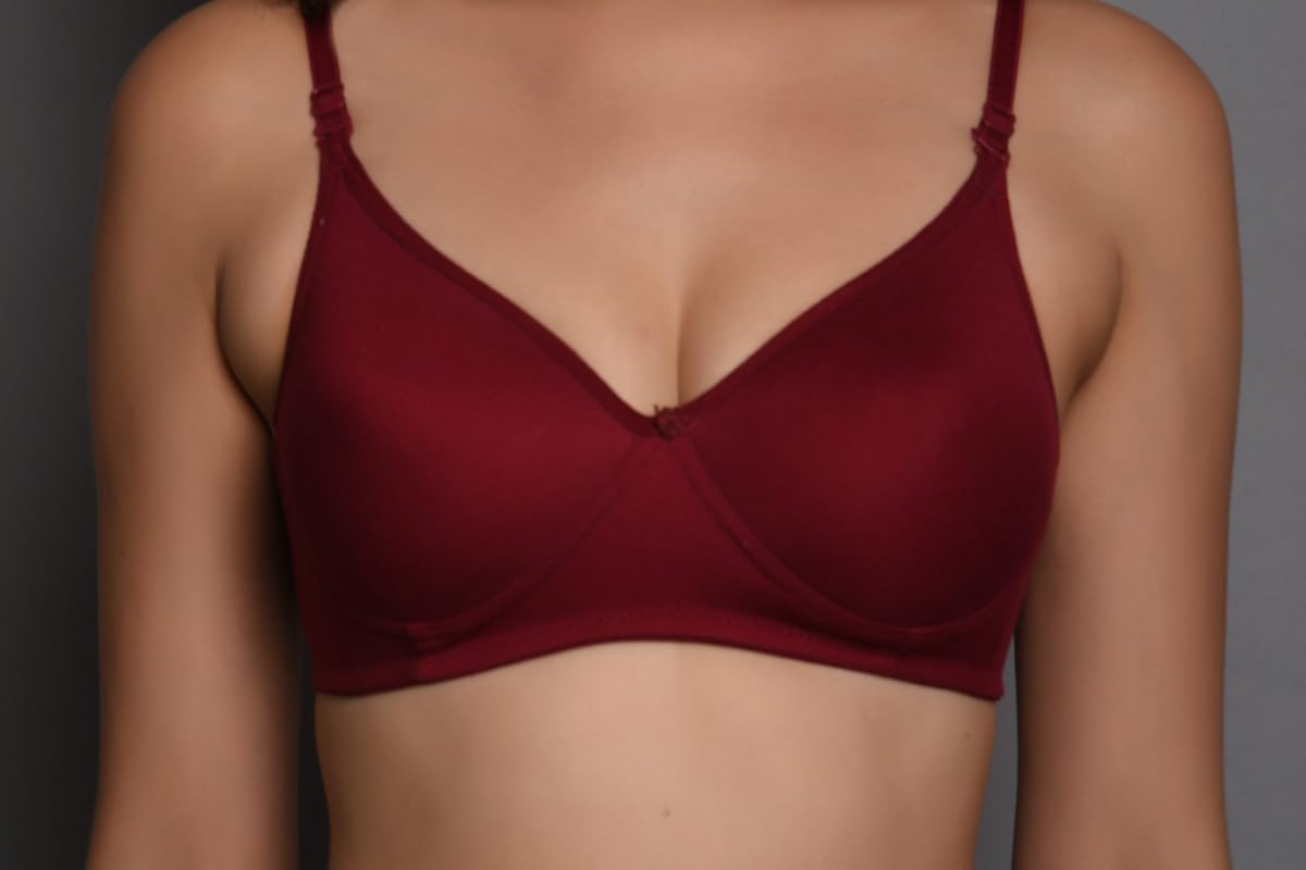 Imsa Moda Polycotton Non-Wired Bra for Women - Image 2
