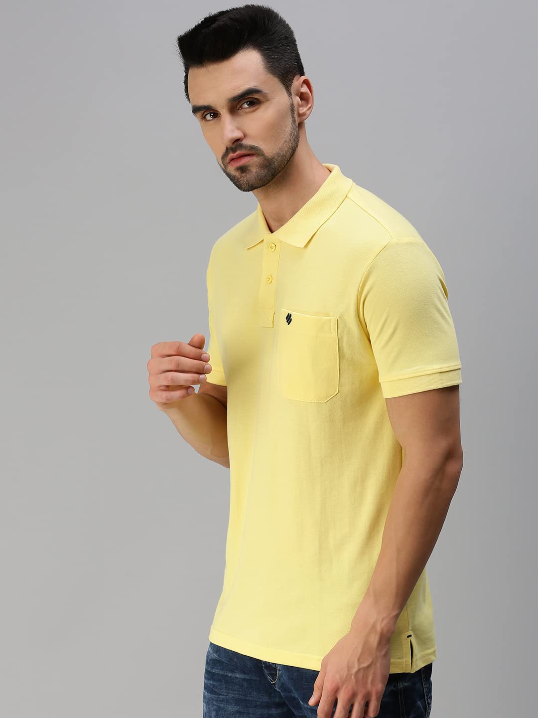ONN Men's Lemon Polo Shirt - Image 3