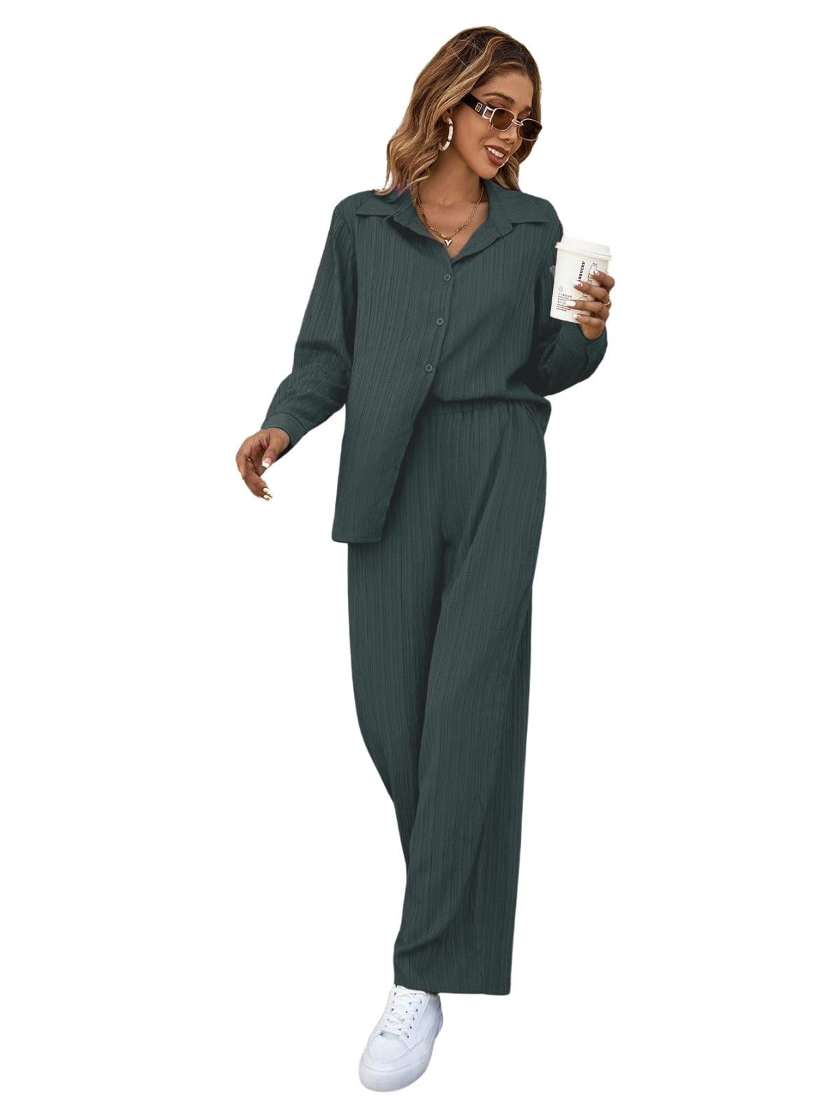 Olive Women's Summer Co-ord Set