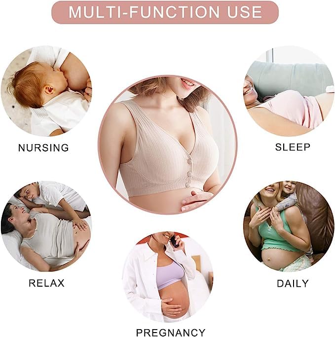 GarbGlide Seamless Wire-Free Nursing Bra - Image 5