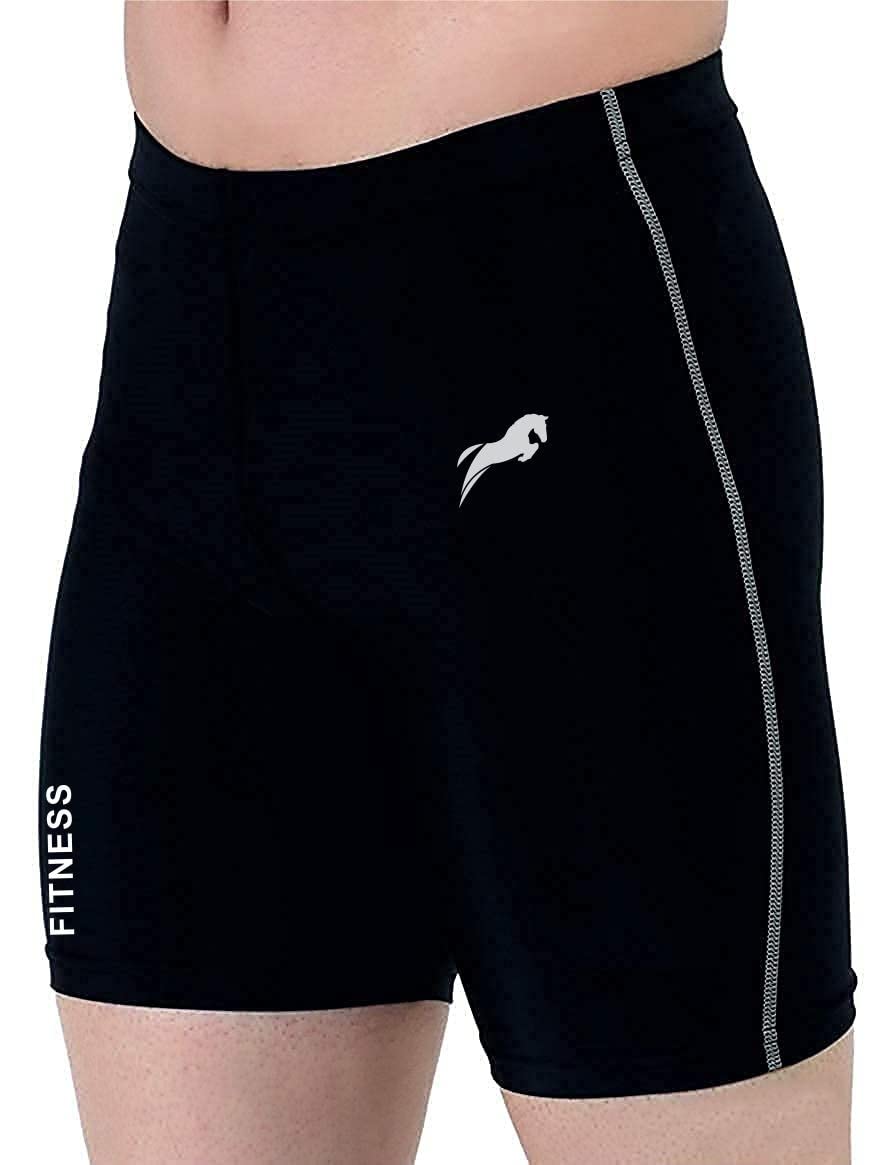JUST RIDER Unisex Swim Shorts - Black