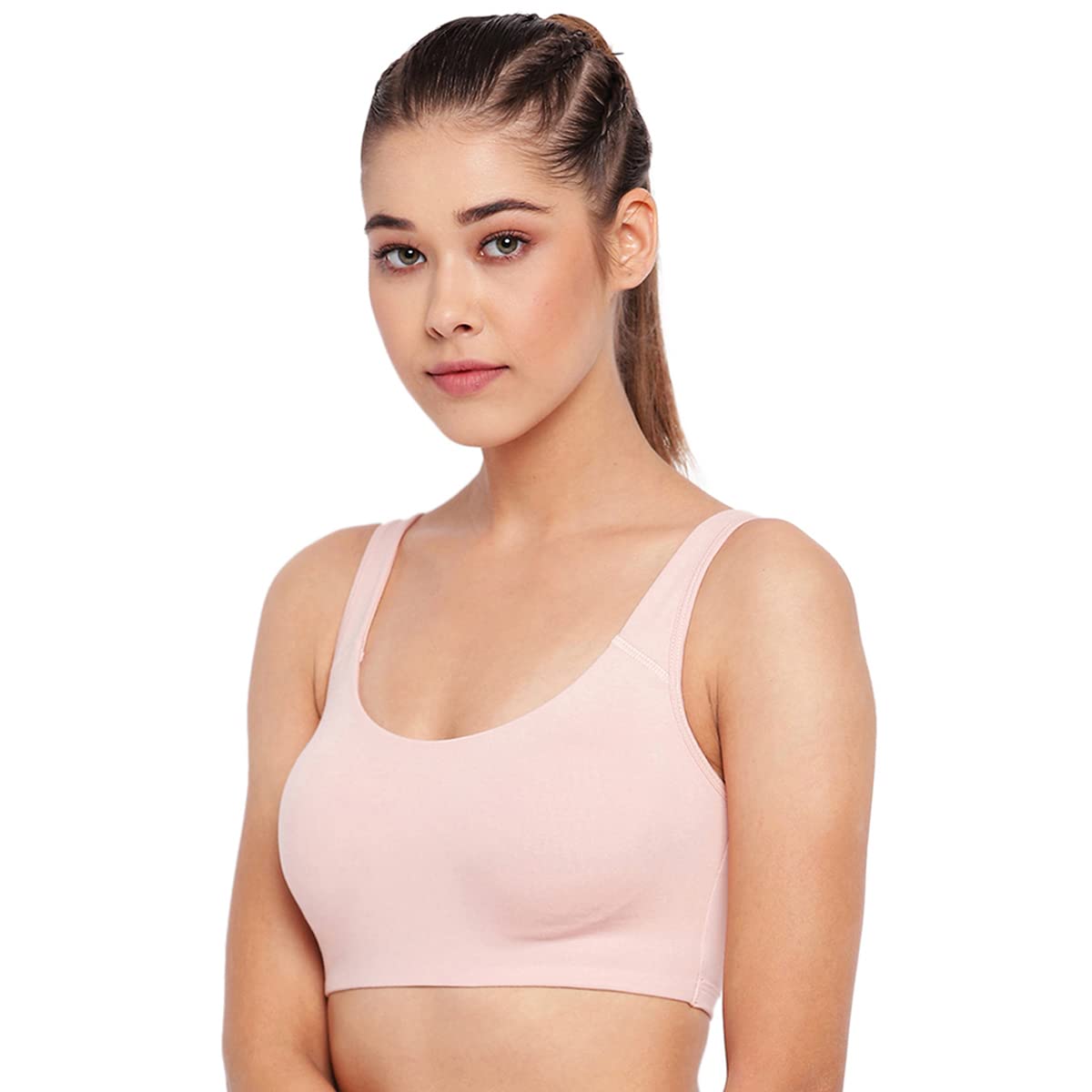 Enamor Cotton Low Impact Sports Bra for Women - Image 5