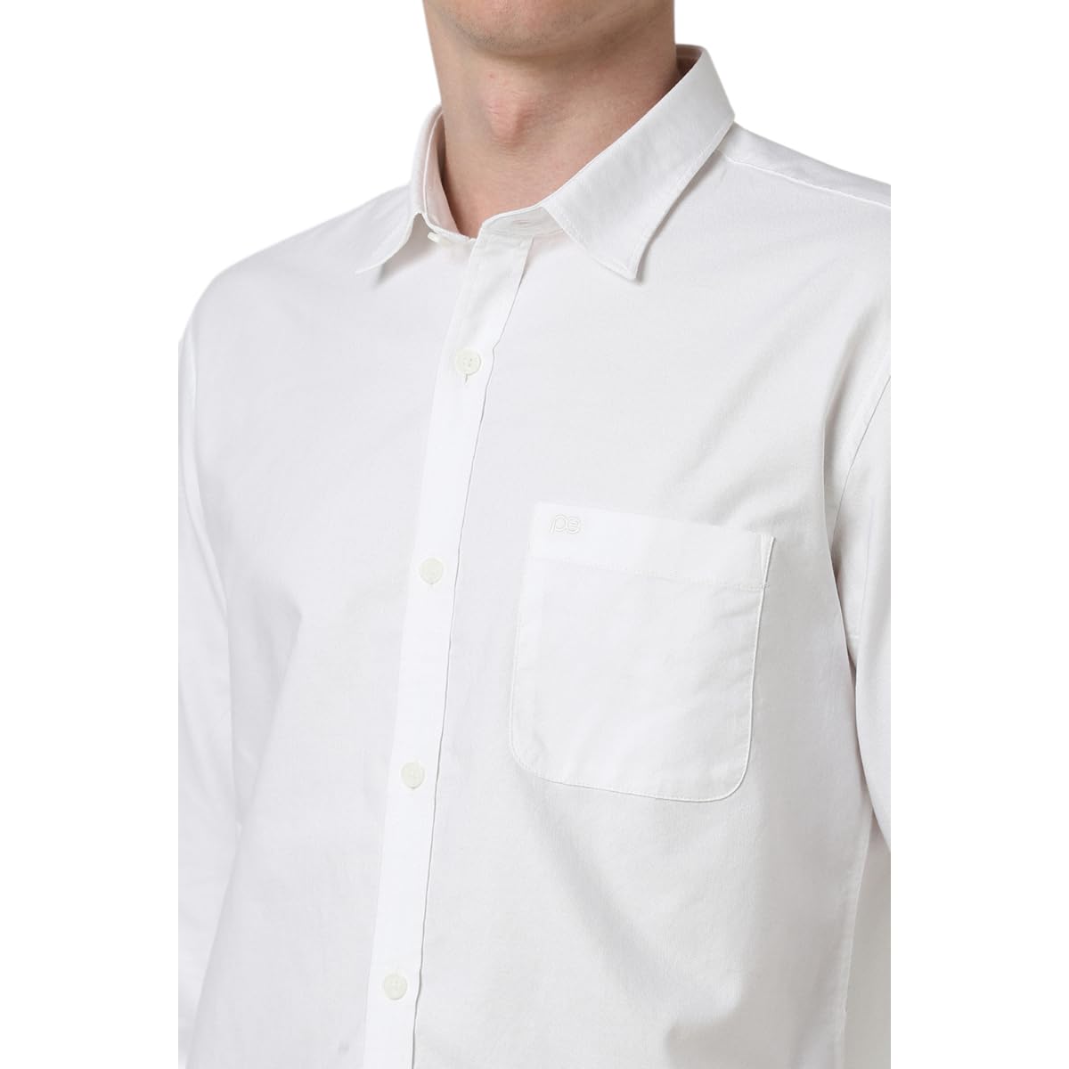 Peter England Men's Oxford Shirt - White - Image 4