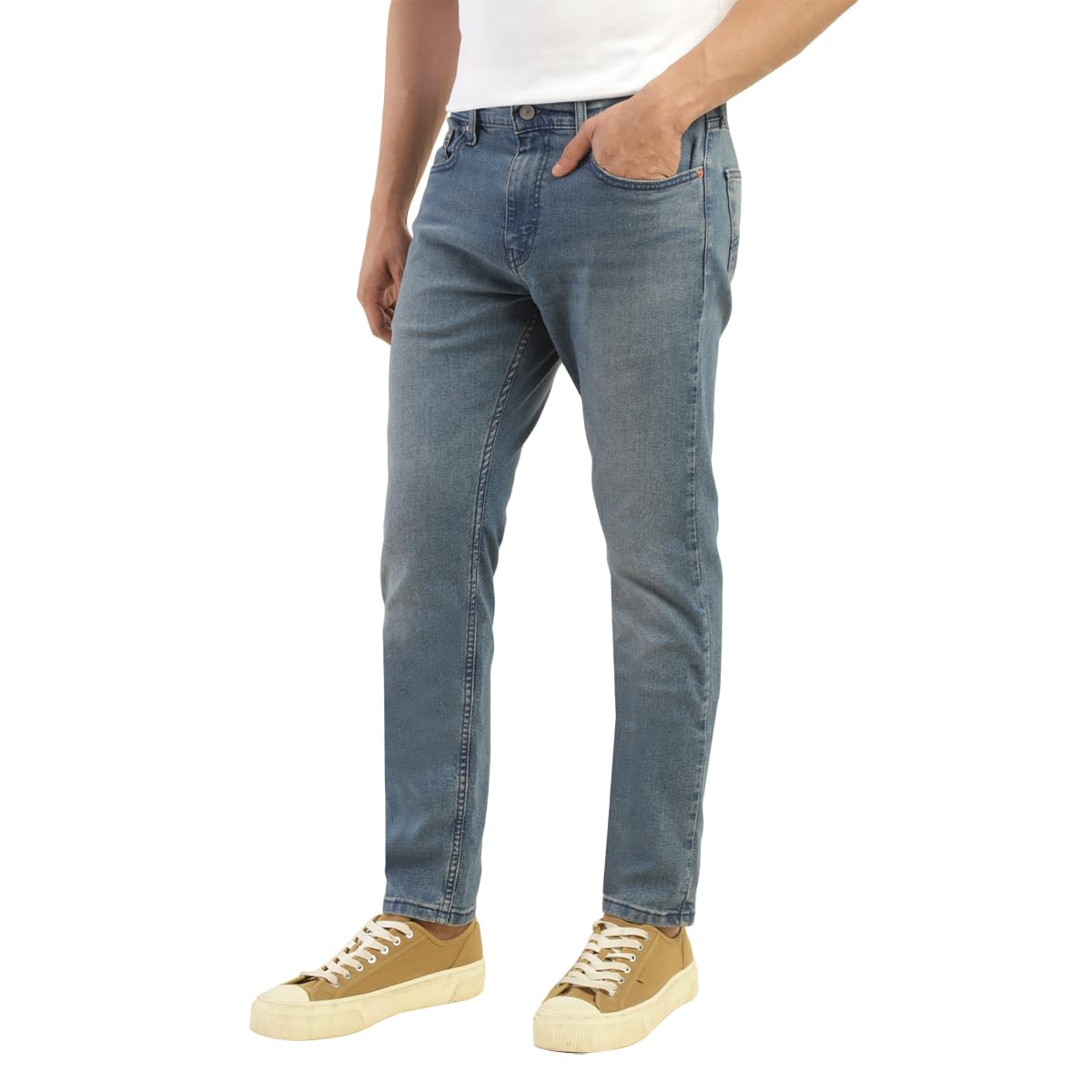 Levi's Men's Slim Tapered Fit Jeans - Light Blue - Image 3