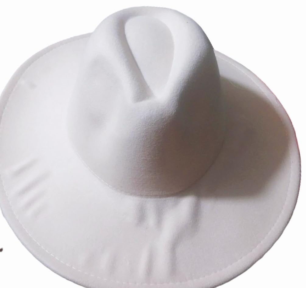 CLOTHERA Felt Jazz Fedora Hats for Women & Men - Image 3