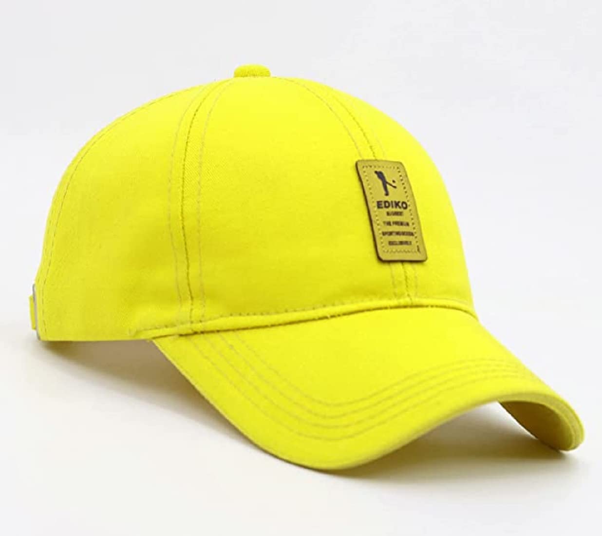 FY LANE Unisex Baseball Cap - Cotton D.Blue Yellow - Image 4