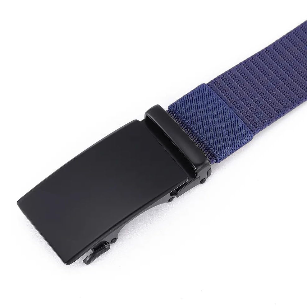 ZORO Nylon Fabric Belt for Men - Blue - Image 3