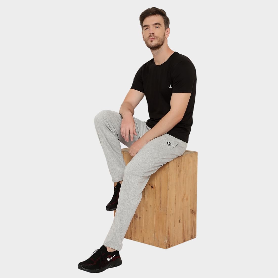 ENDEAVOUR WEAR Men's Grey Trackpants - Image 5
