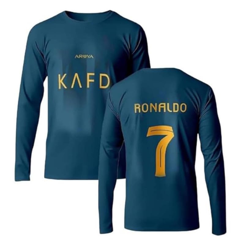 RJM Ronaldo Football Away Jersey for Men - Multicolor