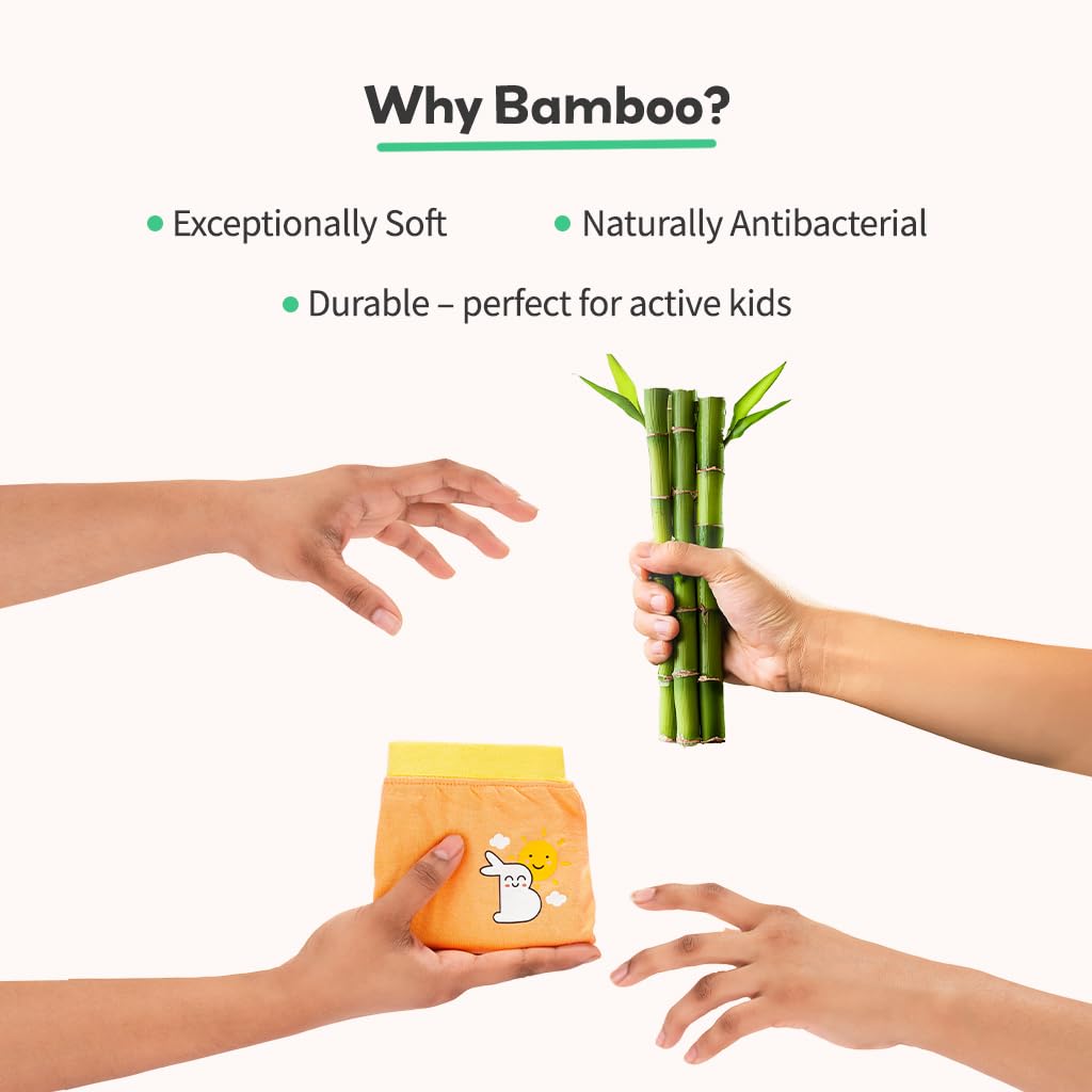 SuperSoft Kids Boy Trunks - Bamboo Underwear - Image 4