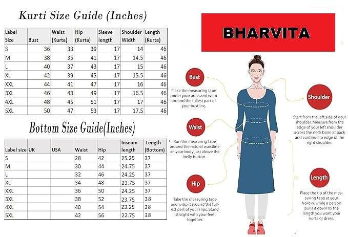 BHARVITA Pink Cotton Kurta Dupatta Pant Set for Women - Image 5