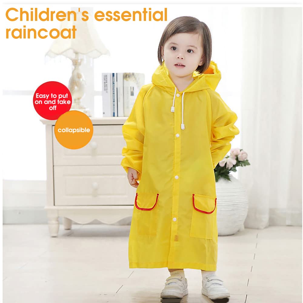 Optifit Polyester Raincoat with Hood for Boys & Girls - Image 4