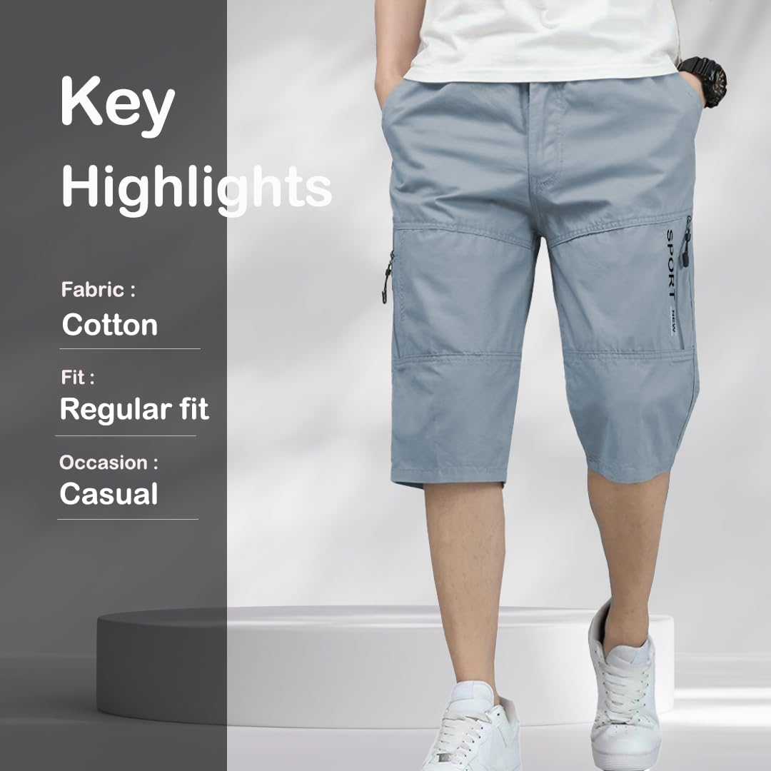 TAGDO Men's Cotton Shorts - Image 5