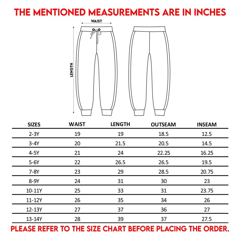 Nusyl Boys Solid Printed Trackpants - Image 5