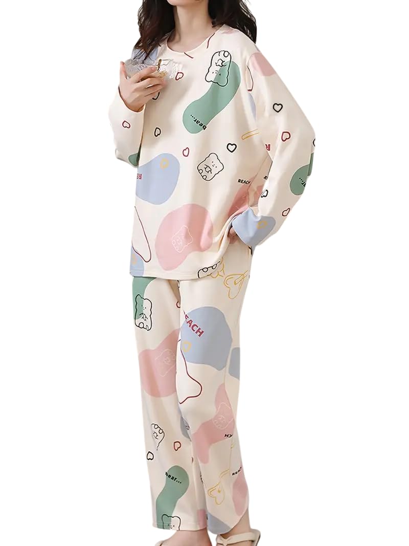 LOUIS LUXE Womens Night Dress