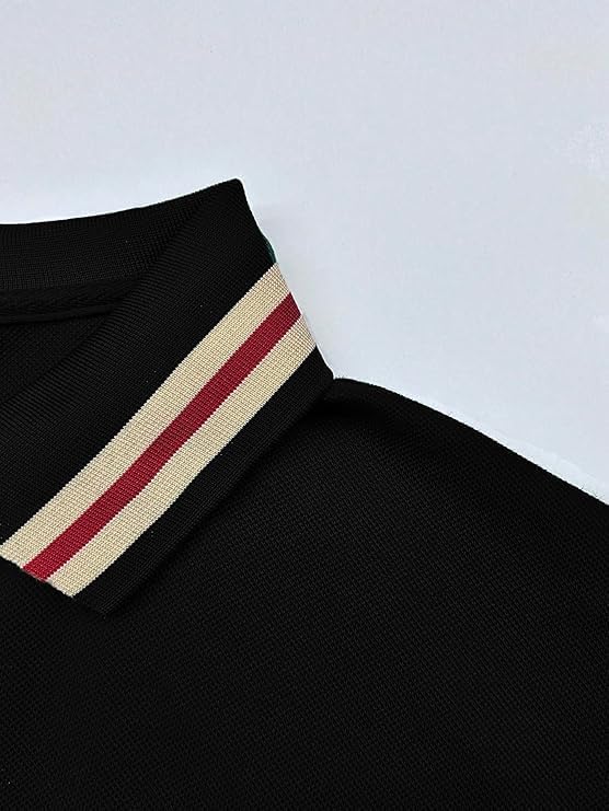 GRECIILOOKS Men's Oversized Polo T-Shirt - Cotton - Image 5