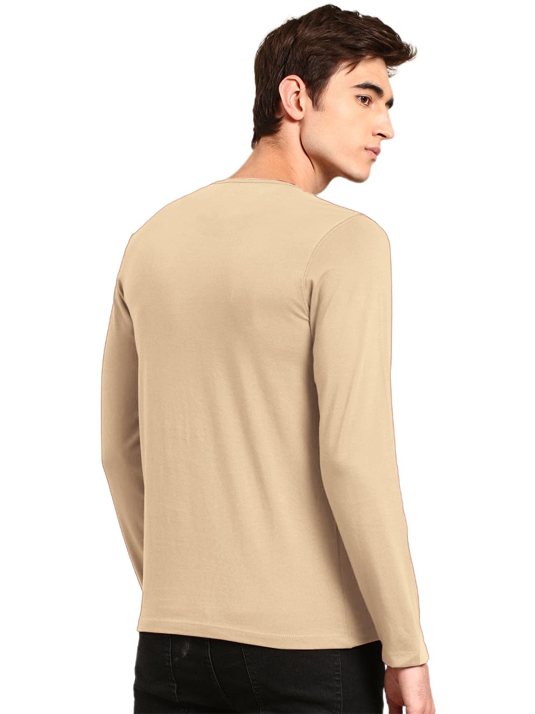 LAZYCHUNKS Men's Henley Neck T-Shirt - Image 2