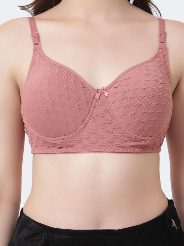 ESOROUCHA Women's Cotton T-Shirt Bras - Wire-Free - Image 4
