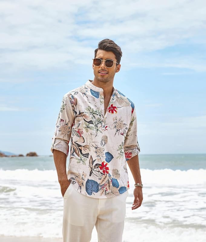 MADHAVISTA Men's Cotton Blend Kurta - Image 2