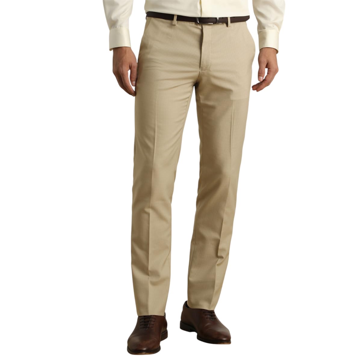 Van Heusen Men's Slim Pants - Nude