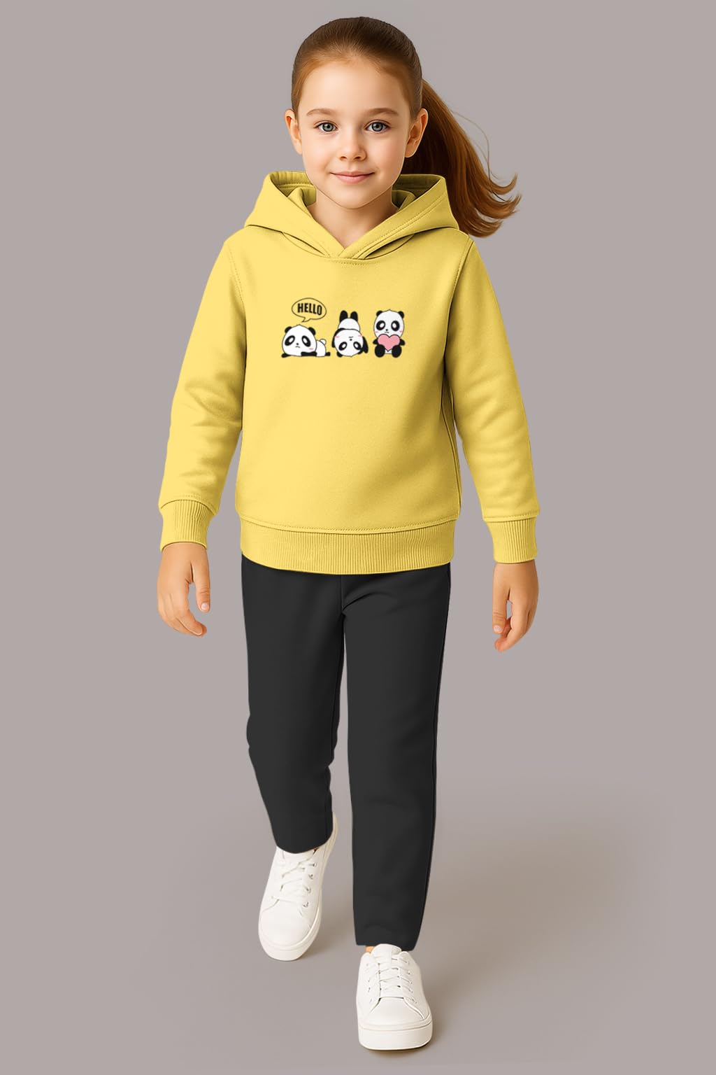 HELLCAT Co-ords Clothing Set for Girls - Yellow - Image 2