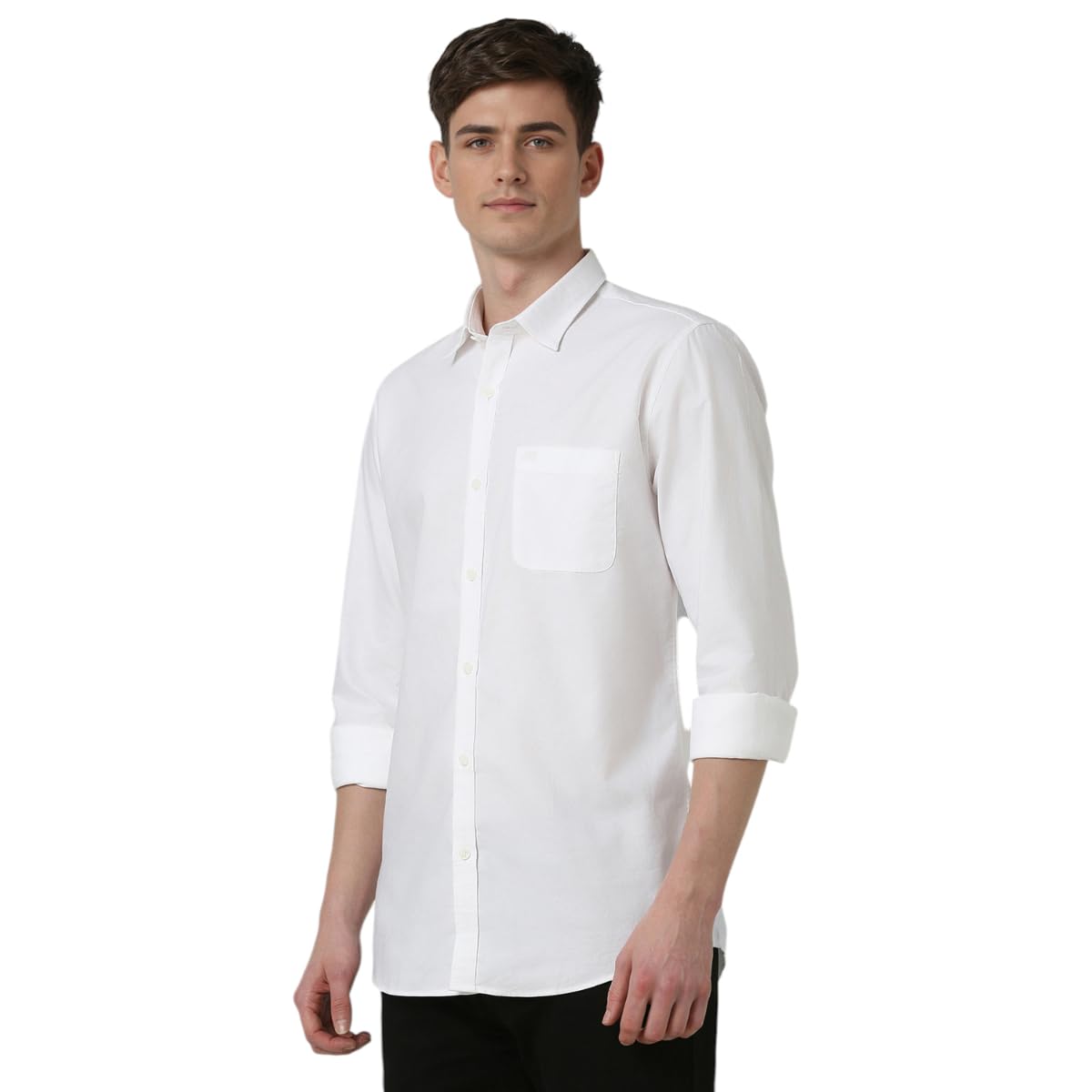 Peter England Men's Oxford Shirt - White - Image 2