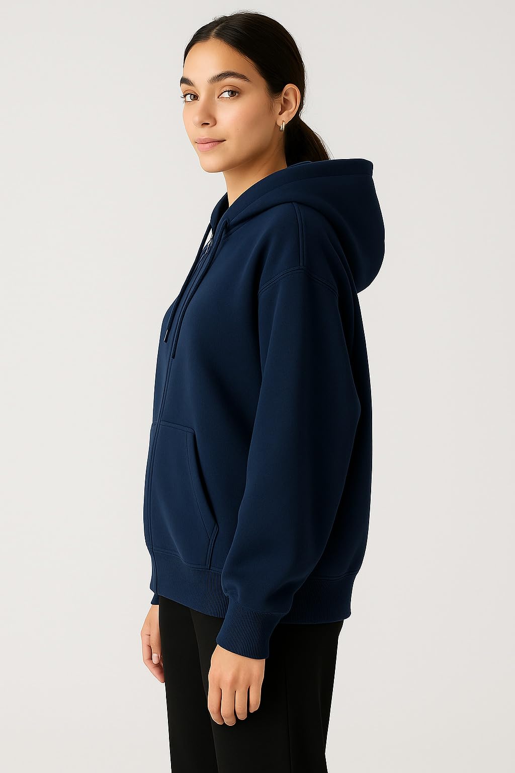 ADBUCKS Women Oversized Winter Hoodie - Image 3