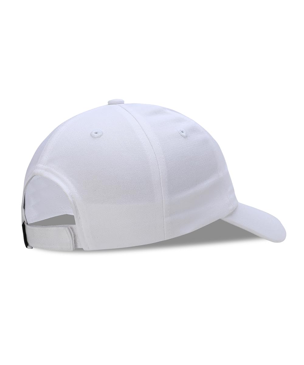 Puma Unisex Cotton Casual Cap - White - Image 5