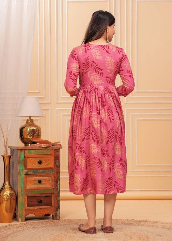 RAINDROP Maternity Kurti with Nursing Zip - Image 2