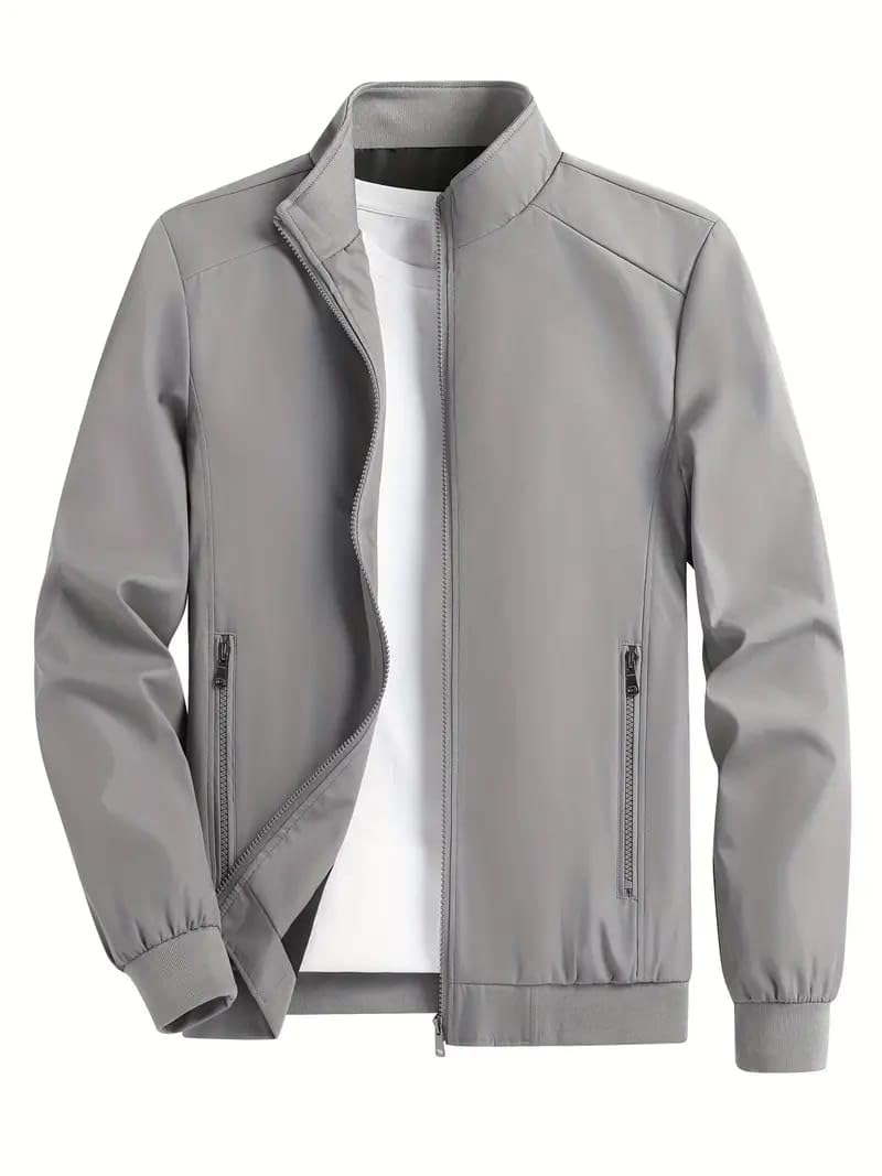 EAGLESTAR Men's Bomber Jacket - Grey