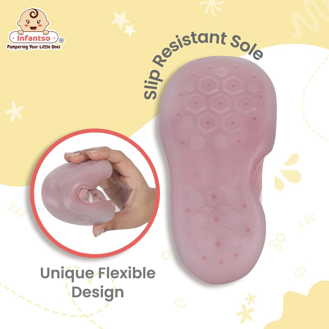 Infantso Baby Socks - Cotton Anti-Skid - Image 4