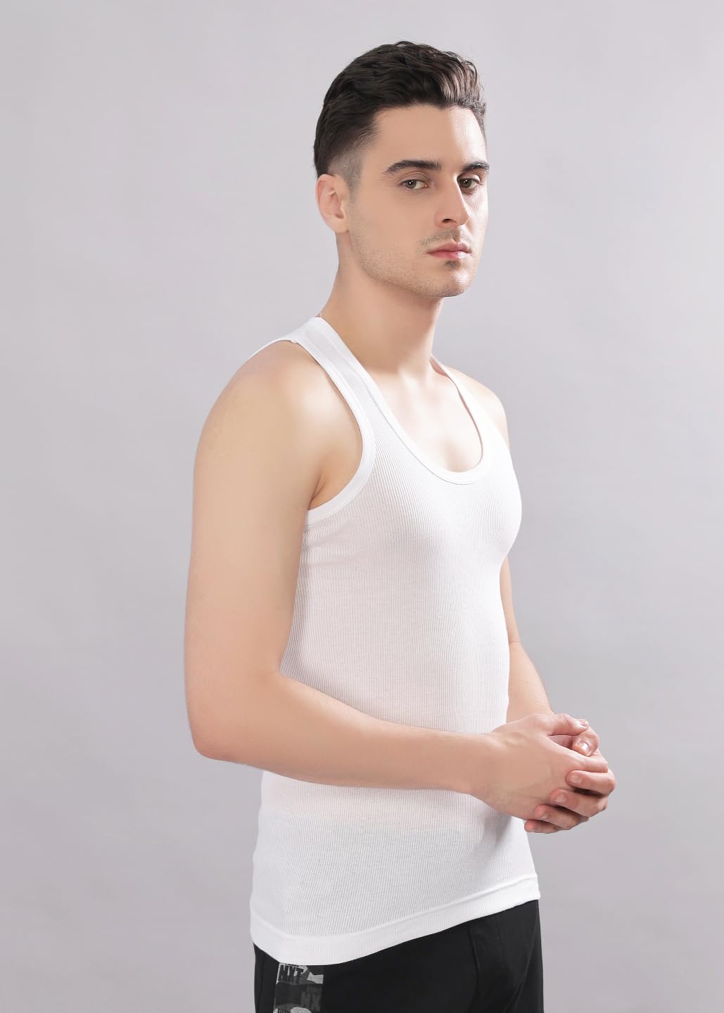 Dollar Bigboss Men's Cotton Stretch Rib Vests - Image 4