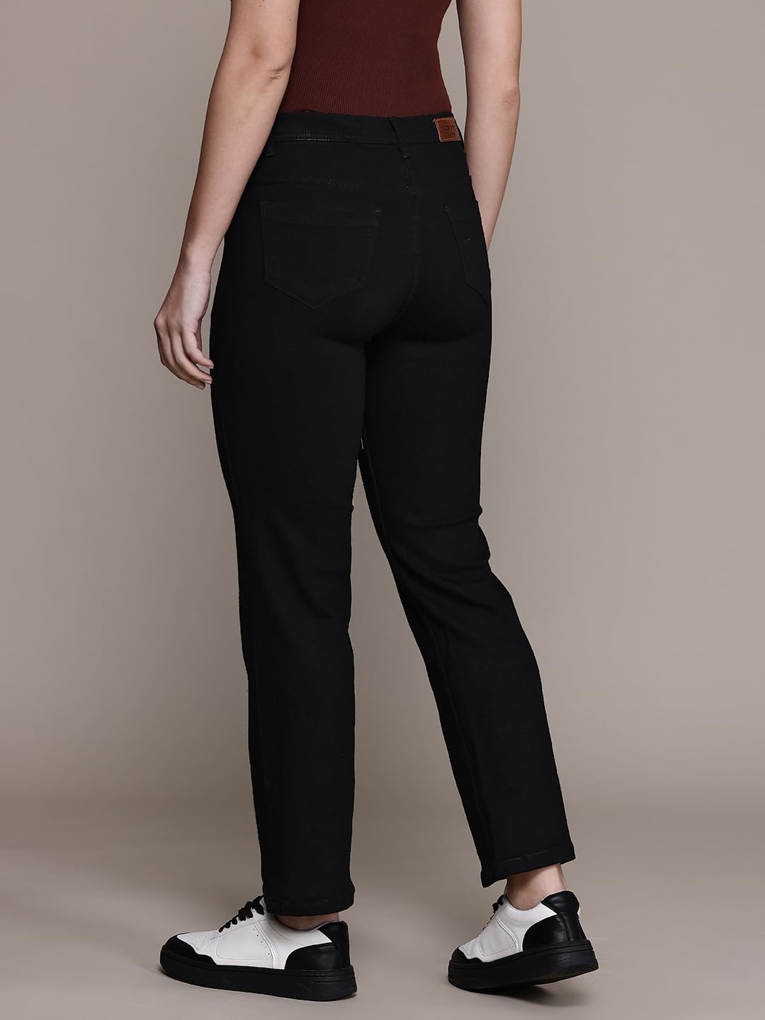 Nifty Women's Denim Jeans - Black - Image 5