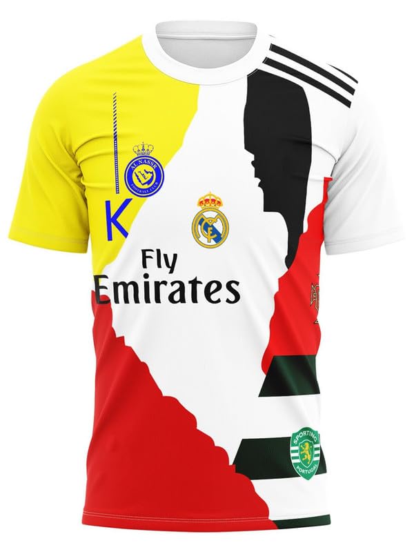 Ronaldo Jersey for Boys and Men - Multicolour - Image 2
