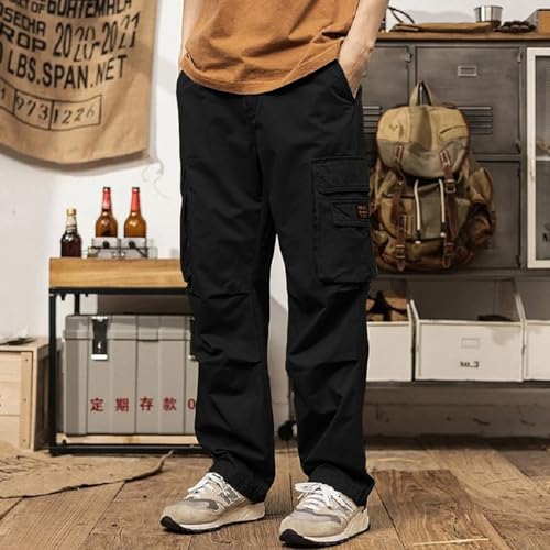 Lymio Men's Cotton Cargo Pants - Image 4