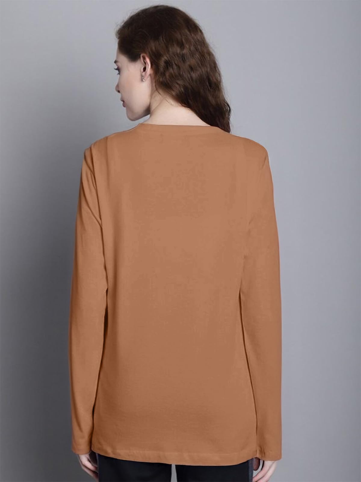 JUNEBERRY Cotton Round Neck T-Shirt for Women & Girls - Image 3