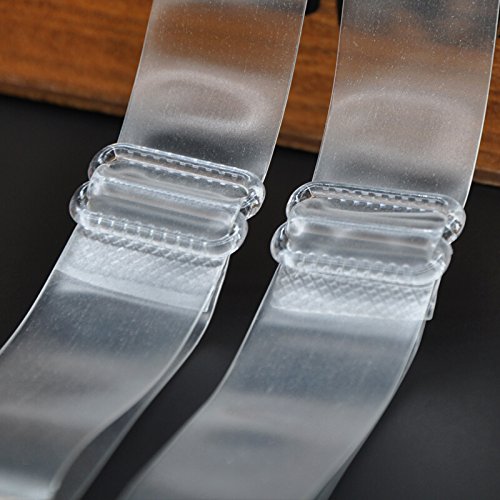 SERMICLE Silicone Bra Straps - Invisible Adjustable - Image 5