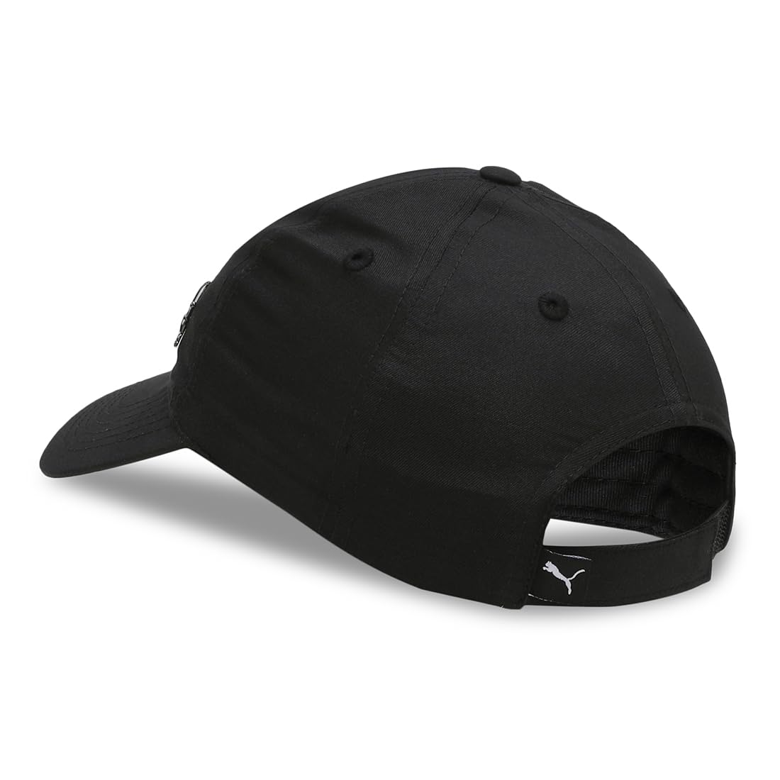 Puma Metal Cat Baseball Cap - Black Unisex - Image 5