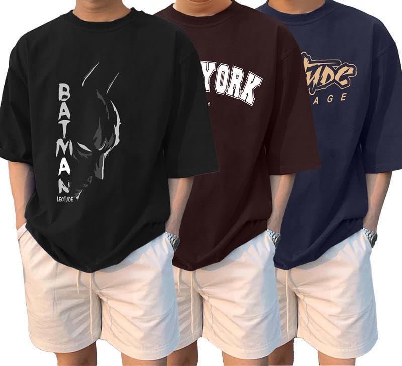 LEOTUDE Men Graphic Print Tshirt