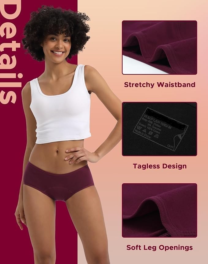 DIVING DEEP Women's Period Panty Leakproof - Image 2