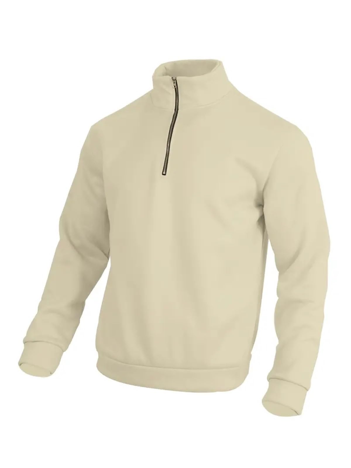 Lymio Unisex Hoodie Sweatshirt - Cream - Image 5