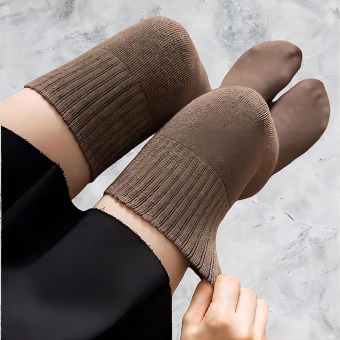 Winkelen Wool Thigh High Socks for Women - Image 3