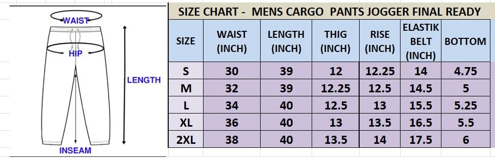 Lymio Men Green Cotton Cargo Pants - Image 5