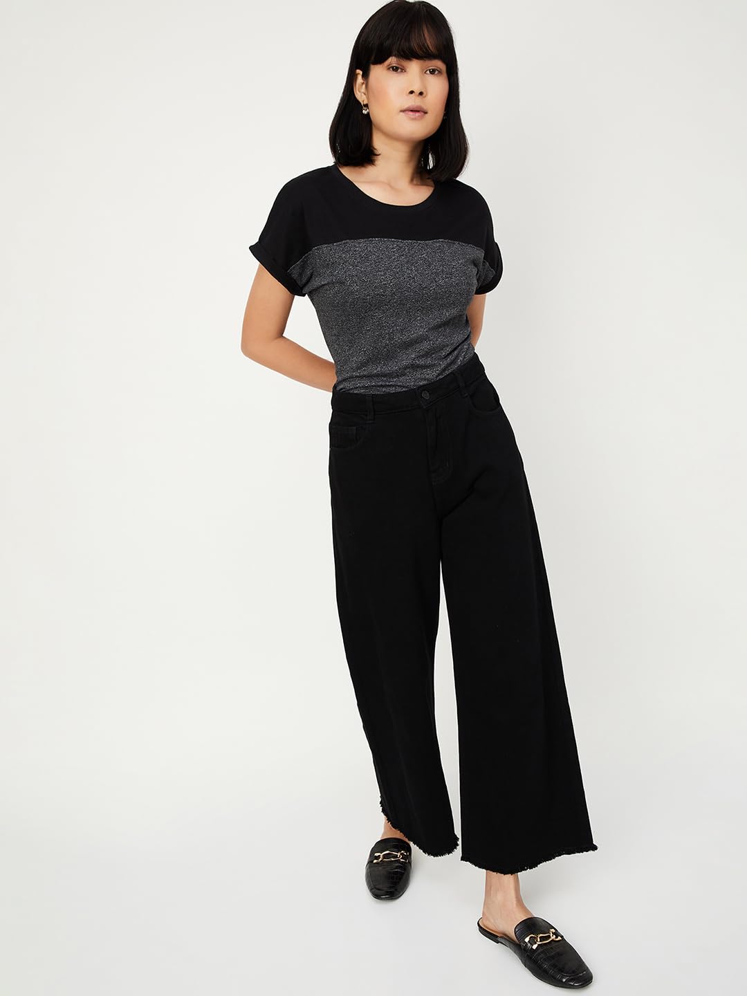 Max Women's Cotton T-Shirt - Black - Image 2