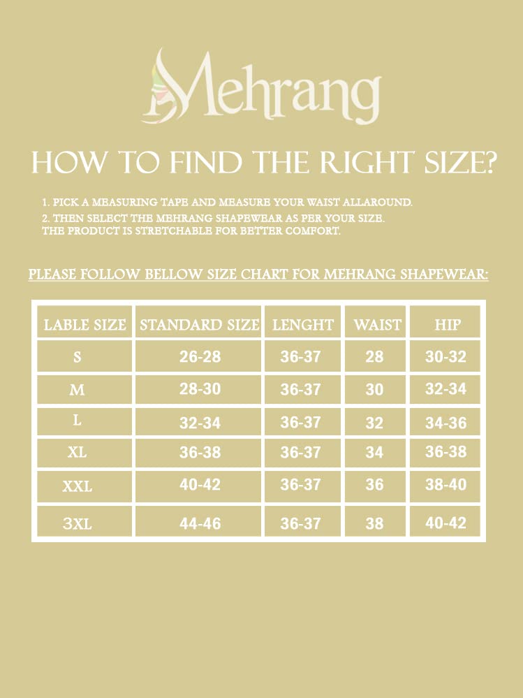 Mehrang Saree Shapewear Petticoat for Women - Lemon Yellow - Image 5