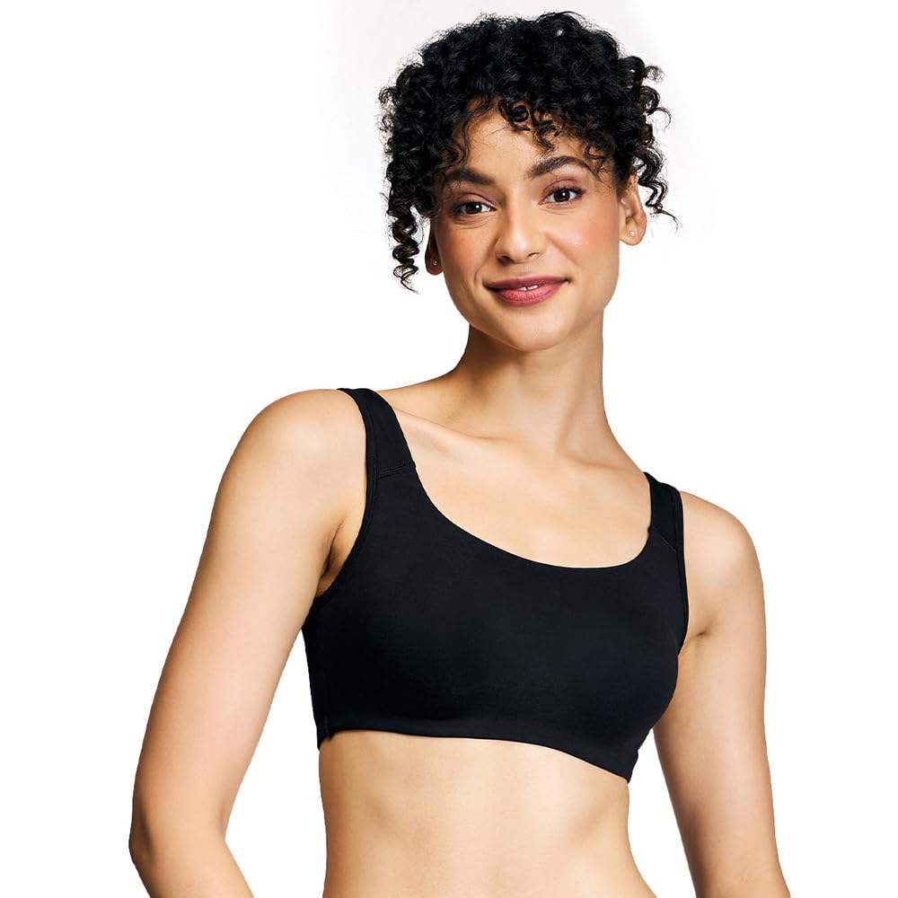 NYKD Slip-On Bra for Women - Black