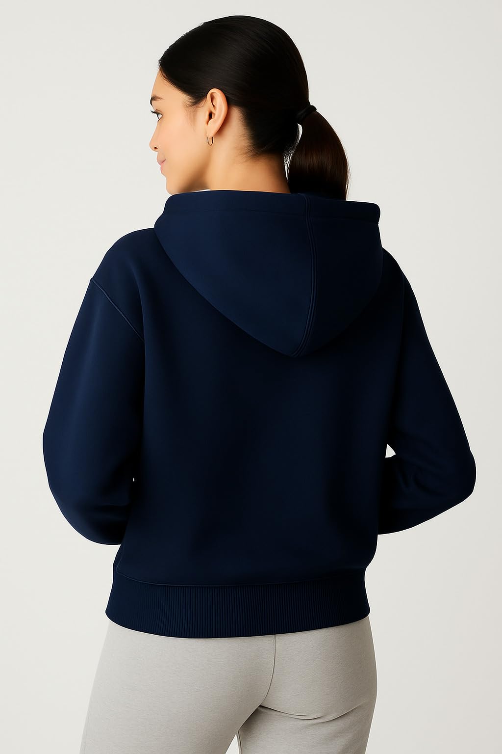 ADBUCKS Women Oversized Winter Hoodie - Image 4