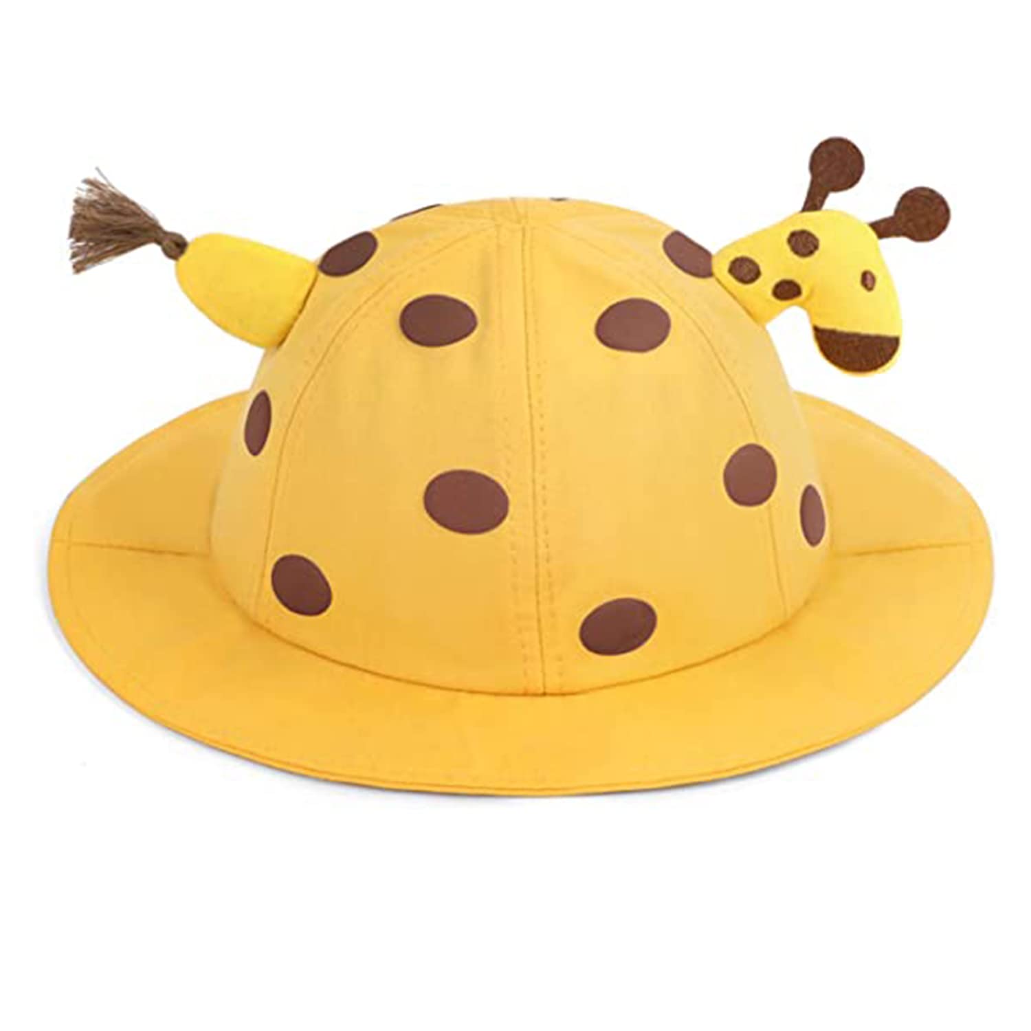 SYGA Cotton Baby Bucket Sun Hat - Yellow